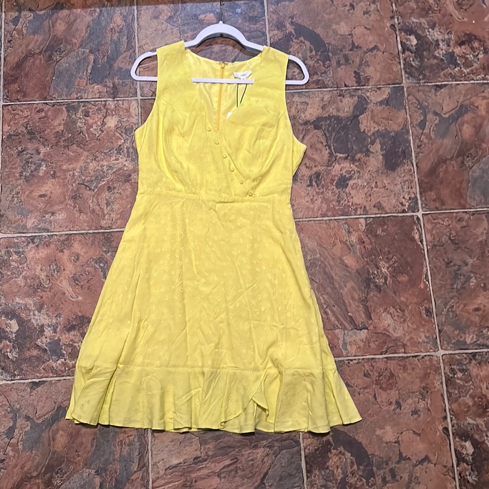 a loves a Meyer Yellow Dress